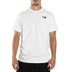 M ss mount out tee the north face nf0a7z9kla9m vīriešiem balta men's white NF0A7Z9KLA9M цена и информация | Мужские футболки | kaup24.ee