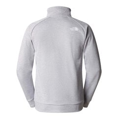 M reaxion 1/4 z flce the north face nf0a855lftm vīriešiem pilka men's grey NF0A855LFTM цена и информация | Мужские толстовки | kaup24.ee