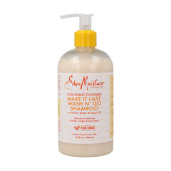Šampoon Shea Moisture Moisture Coconut Kookos (384 ml) цена и информация | Шампуни | kaup24.ee