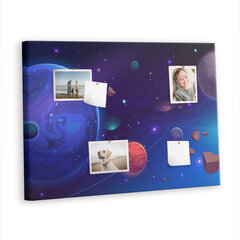 Korktahvel Planet Galaxy, 100x70 cm hind ja info | Kirjatarbed | kaup24.ee