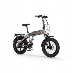 Складной электровелосипед Alper Cross 10,4, 20", серый цвет цена и информация | Электровелосипеды | kaup24.ee