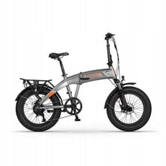 Складной электровелосипед Alper Cross 10,4, 20", серый цвет цена и информация | Электровелосипеды | kaup24.ee