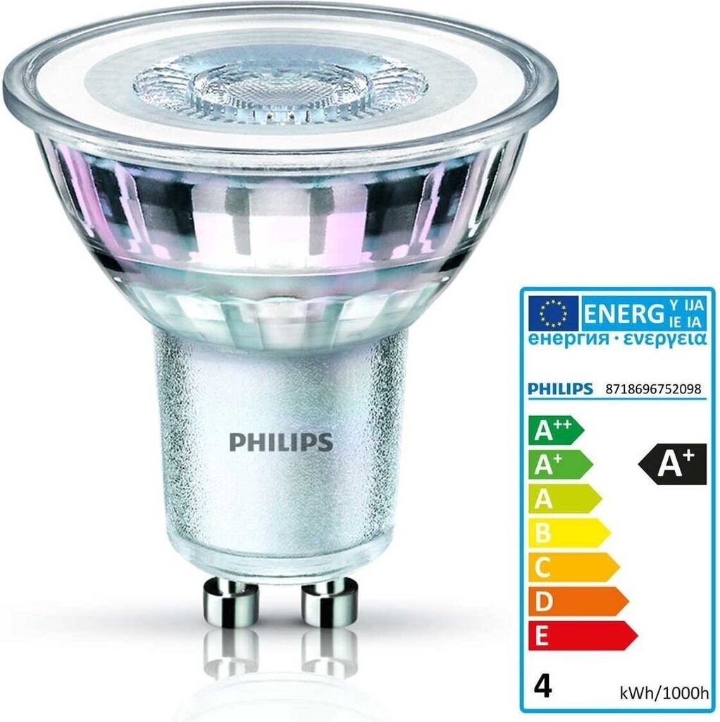 LED pirn GU10 2,7W = 25W 215lm 2700K Soe 36° Philips hind ja info | Lambipirnid, lambid | kaup24.ee