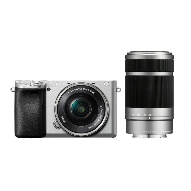 Sony A6400 + 16-50 mm OSS + 55–210 mm OSS hind ja info | Fotoaparaadid | kaup24.ee