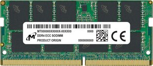 Micron MTA18ASF4G72HZ-3G2R цена и информация | Оперативная память (RAM) | kaup24.ee