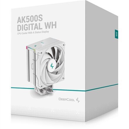 Deepcool AK500S Digital WH R-AK500S-WHADMN-G цена и информация | Protsessori jahutid | kaup24.ee