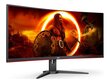 AOC CU34G2XE/BK 34inch 3440x1440 VA цена и информация | Monitorid | kaup24.ee