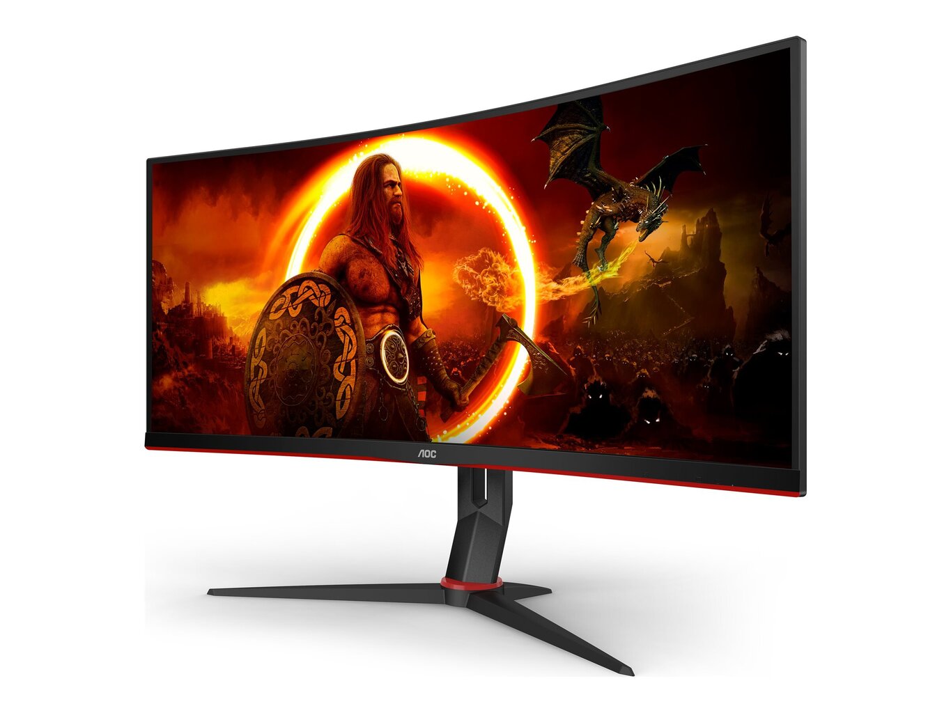 AOC CU34G2XP/BK 34inch 3440x1440 VA hind ja info | Monitorid | kaup24.ee