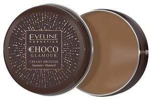 Kreemjas päikesepuuder Eveline Choco Glamour bronzer cream, 01, 20 g цена и информация | Бронзеры (бронзаторы), румяна | kaup24.ee