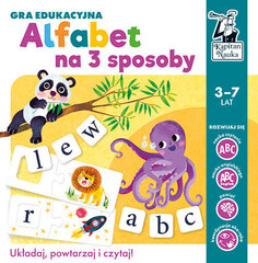 Lauamäng Tähestik 3 viisi, PL цена и информация | Настольные игры, головоломки | kaup24.ee