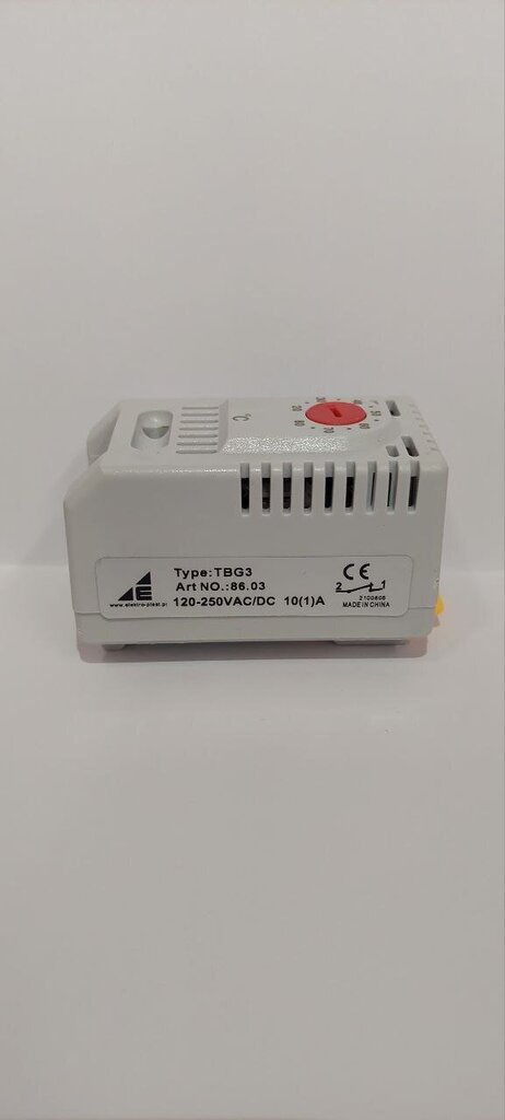 TBG3 küttetermostaat цена и информация | Taimerid, termostaadid | kaup24.ee
