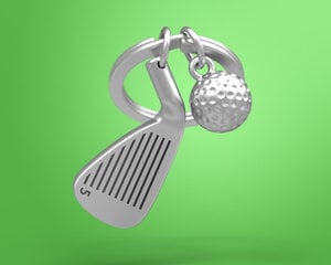 Meta[l]morphose võtmehoidja Golf MTM929-01, 1 tk. цена и информация | Брелки | kaup24.ee