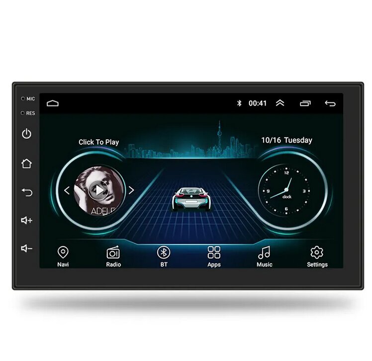 Universaalne 2DIN Android autostereo 2/32GB 7* FullT versioon hind ja info | Autoraadiod, multimeedia | kaup24.ee