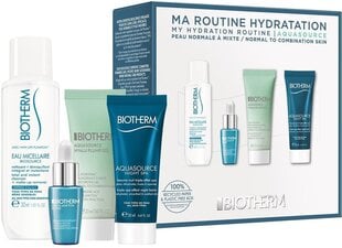 Набор для ухода за лицом Biotherm Aquasource Gel Starter 4 шт. цена и информация | Кремы для лица | kaup24.ee