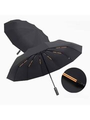 Автоматический ручной зонт черный, Electronics LV-269, 1 шт цена и информация | Женские зонты | kaup24.ee