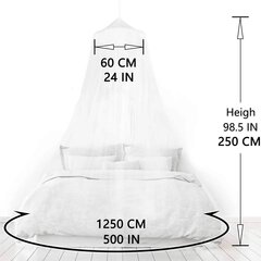 Москитная сетка для кровати белая, Electronics LV-210, 1 шт цена и информация | Другой туристический инвентарь | kaup24.ee