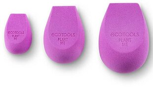 Спонжи для макияжа EcoTools Bioblender Makeup Sponge, фиолетовые, 3 шт. цена и информация | Кисти для макияжа, спонжи | kaup24.ee