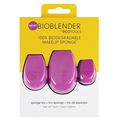 Спонжи для макияжа EcoTools Bioblender Makeup Sponge, фиолетовые, 3 шт. цена и информация | Кисти для макияжа, спонжи | kaup24.ee