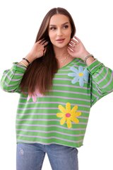 Женская светло-зеленая блузка больших размеров цена и информация | Женские блузки, рубашки | kaup24.ee