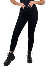 Odzież jeansowa 27004 цена и информация | Женские тканевые брюки с поясом, синие | kaup24.ee