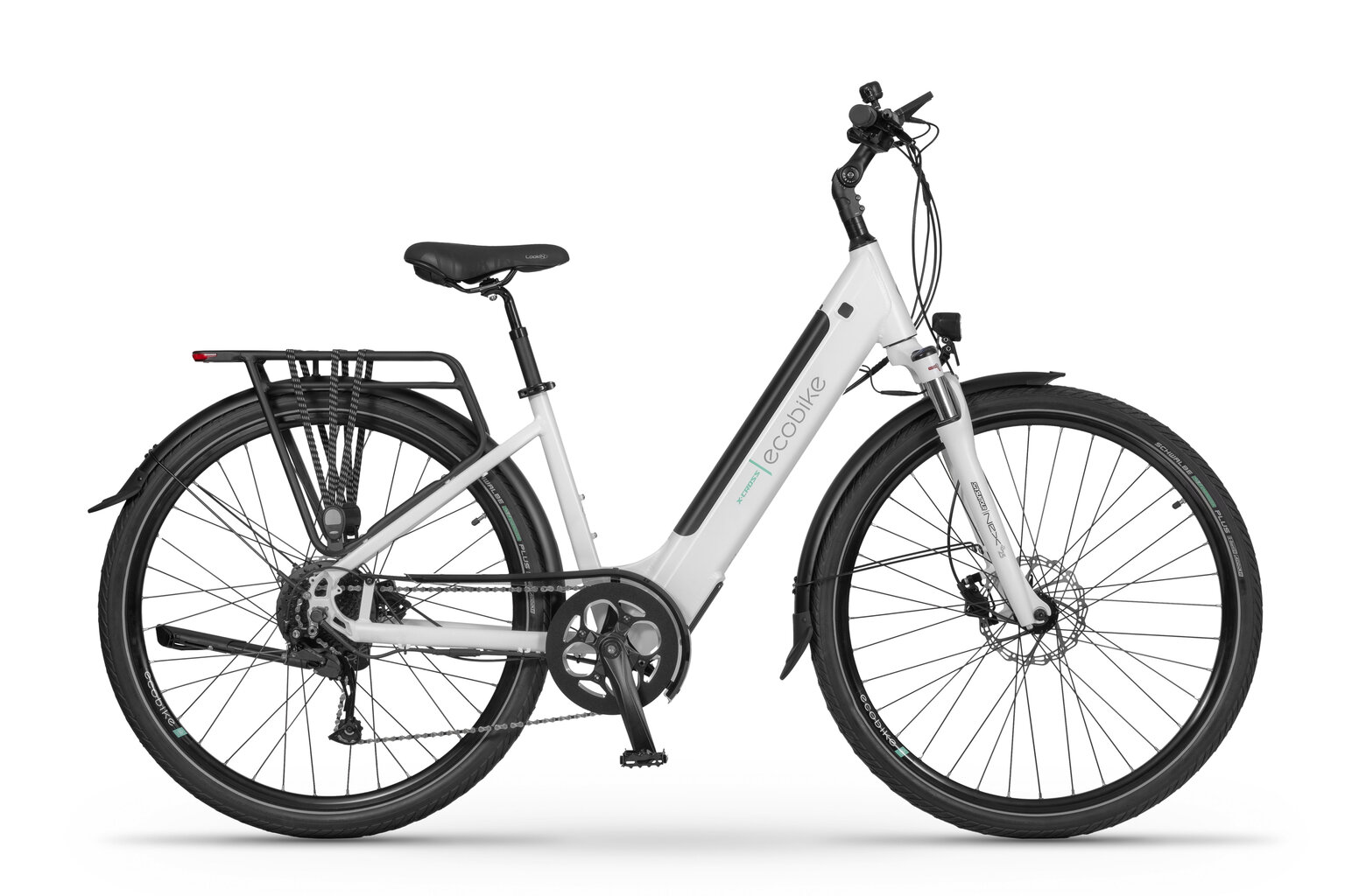 Elektrijalgratas Ecobike X-Cross 14,5Ah LG 17", 28", valge hind ja info | Elektrirattad | kaup24.ee