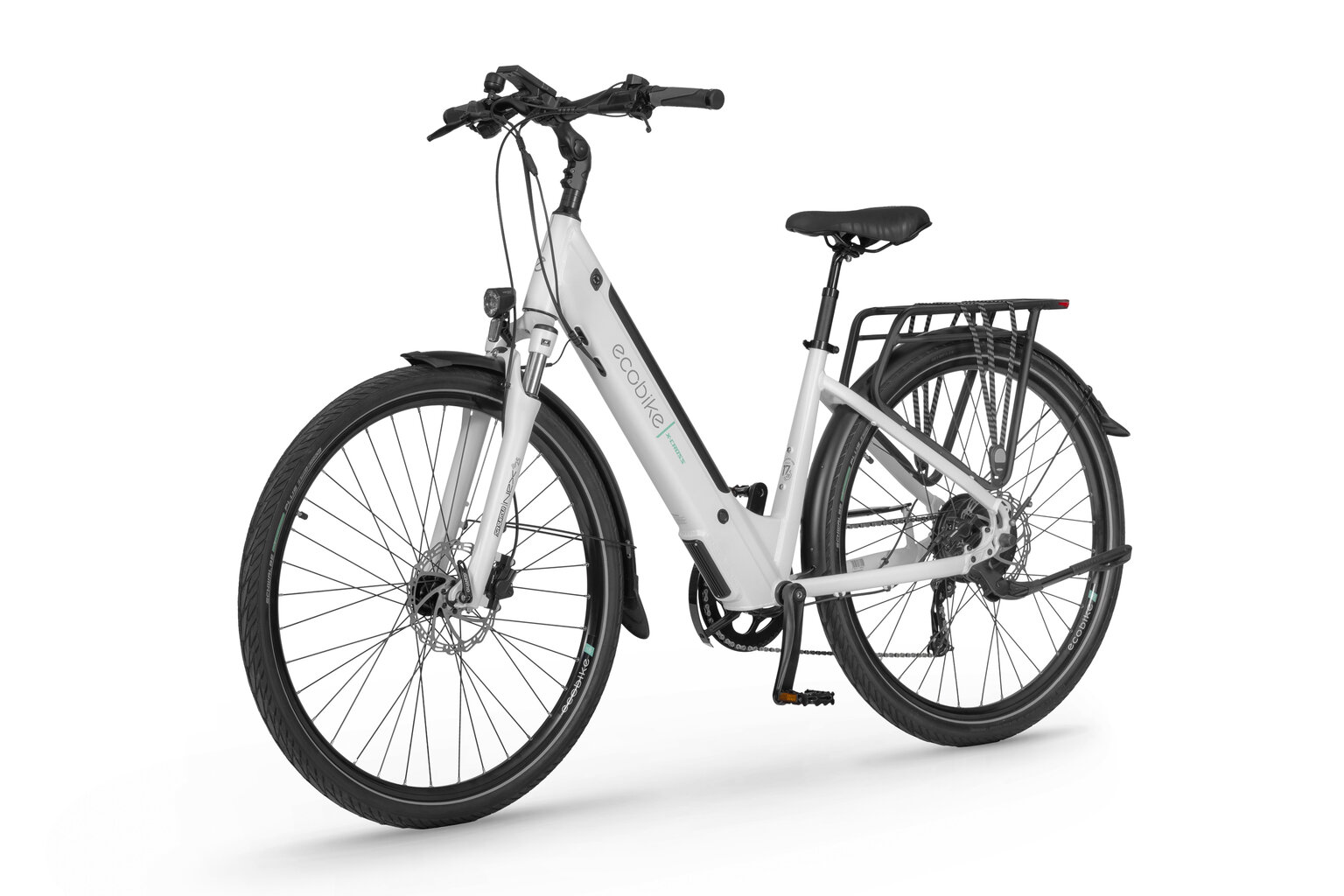 Elektrijalgratas Ecobike X-Cross 14,5Ah LG 19", 28", valge hind ja info | Elektrirattad | kaup24.ee