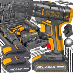 Аккумуляторная дрель Majster Polska 20 В MP-0427 цена и информация | Шуруповерты, дрели | kaup24.ee