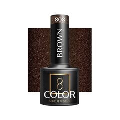 Hübriid küünelakk Ocho Nails Glitter 808, 5 g hind ja info | Küünelakid, küünetugevdajad | kaup24.ee