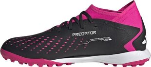 Jalgpallijalatsid Adidas Predator Accuracy.3 TF, suurus 45 1/3, must/roosa hind ja info | Jalgpallijalatsid | kaup24.ee