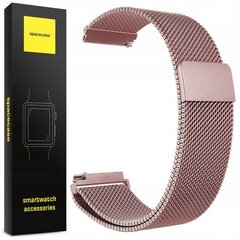 SC Milanese 20mm roosa terasest rihm цена и информация | Аксессуары для смарт-часов и браслетов | kaup24.ee