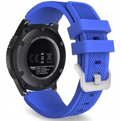 SC Watchband 20mm sinine | Uus, kvaliteetne, tugevdatud kummist rihm Garmin nutikelladele | Sobib igapäevaseks kandmiseks цена и информация | Аксессуары для смарт-часов и браслетов | kaup24.ee