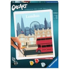 Ravensburger CreArt – värviline London, maalikunst hind ja info | Maalid numbri järgi | kaup24.ee