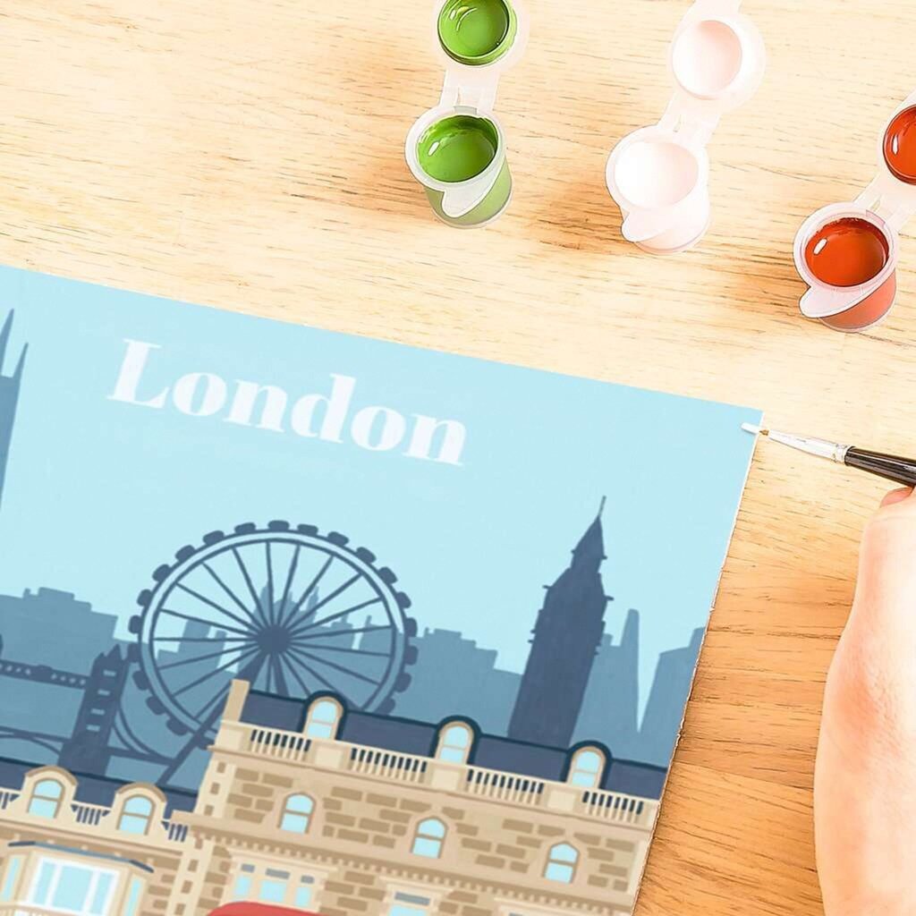 Ravensburger CreArt – värviline London, maalikunst цена и информация | Maalid numbri järgi | kaup24.ee