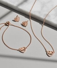 Серебряный браслет с сердцем Michael Kors, MKC1242AN040 цена и информация | Женские браслеты | kaup24.ee