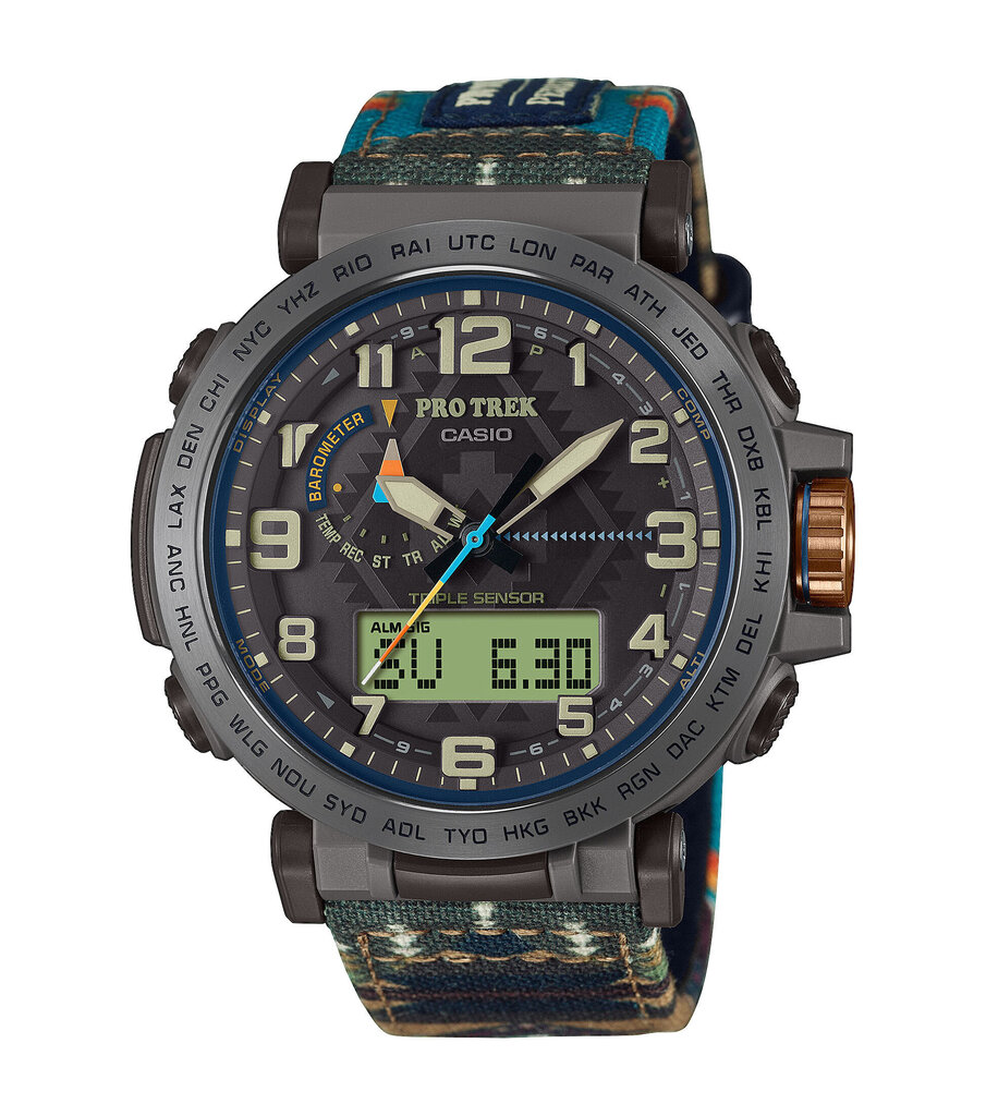 Casio Pro Trek Pendleton meeste käekell hind ja info | Meeste käekellad | kaup24.ee