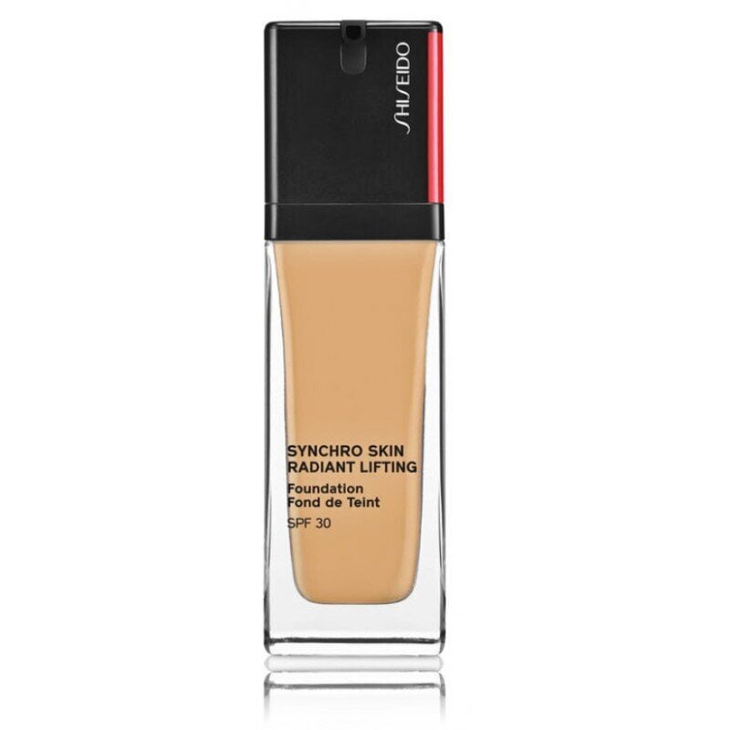 Vedel jumestuskreem Shiseido Synchro Skin Radiant Lifting Foundation SPF30, 410 Sunstone, 30 ml hind ja info | Jumestuskreemid, puudrid | kaup24.ee