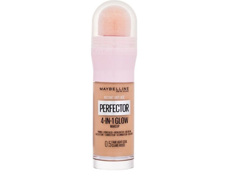 Peitepulk Maybelline Instant 1.5 Anti-Age Perfector, 4-in-1, 0,5 Fair Light Cool, 20 ml hind ja info | Jumestuskreemid, puudrid | kaup24.ee