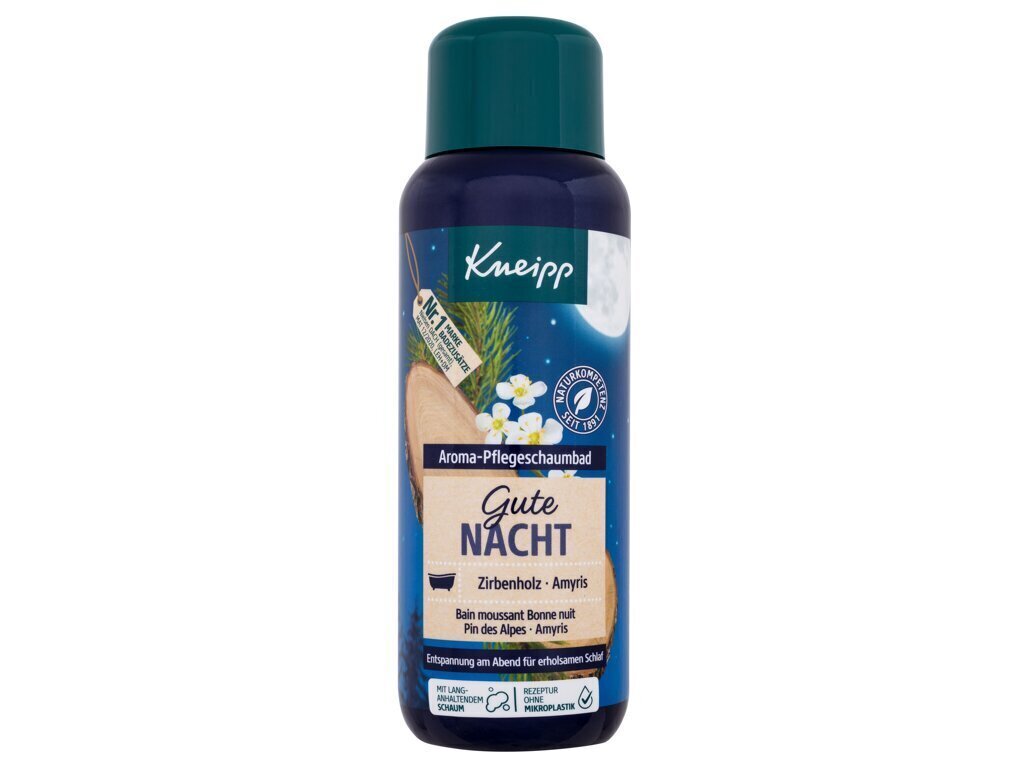 Kneipp Good Night vannivaht meestele/naistele, 400 ml цена и информация | Dušigeelid, õlid | kaup24.ee