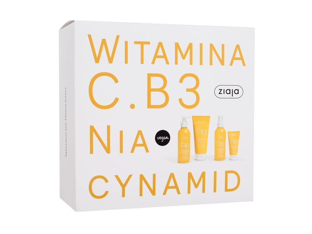Vitamiin C.B3 niatsiinamiid kosmeetikakomplekt Ziaja naistele hind ja info | Näokreemid | kaup24.ee