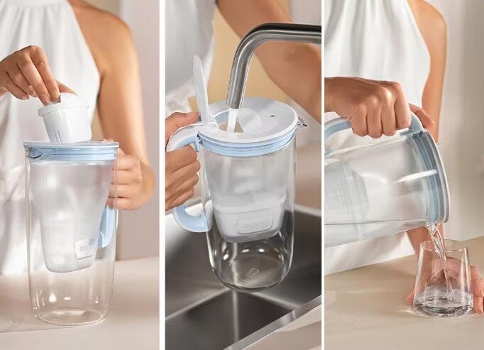 Brita Glass Jug цена и информация | Filterkannud ja filtrid | kaup24.ee