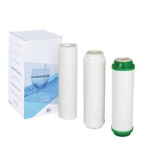 Kasseti vahetuskomplekt Aquafilter FP3-K1-CRT seeria hind ja info | Veefiltrid | kaup24.ee
