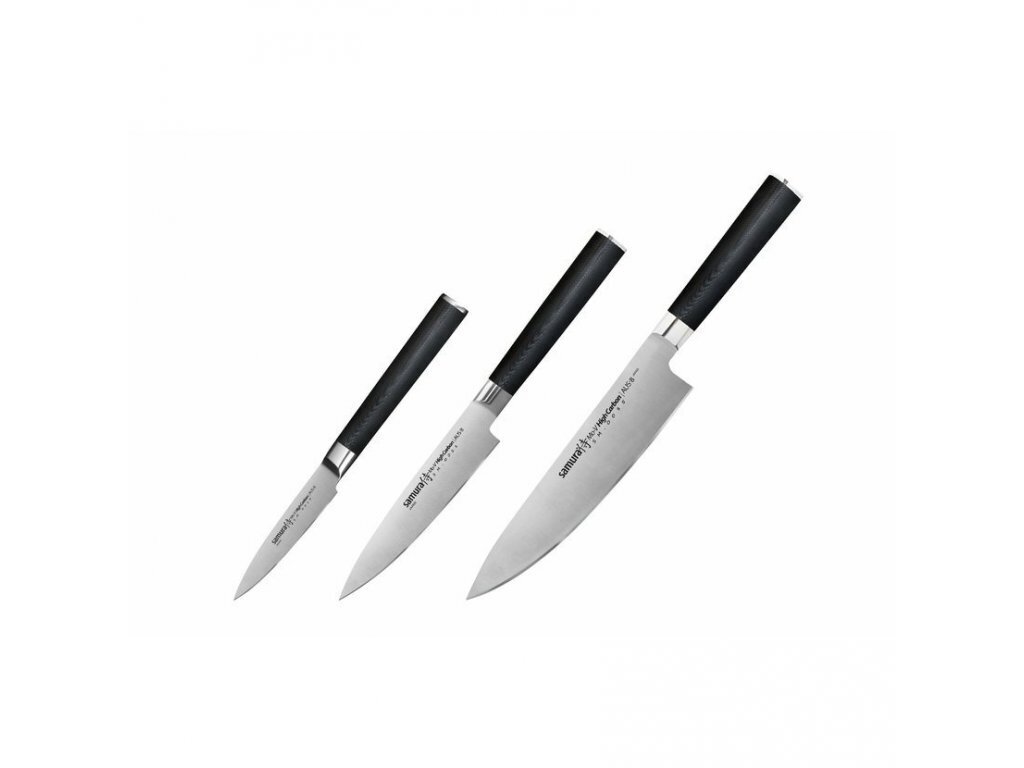 Samurai nugade komplekt MO-V, 3 tk hind ja info | Noad ja tarvikud | kaup24.ee