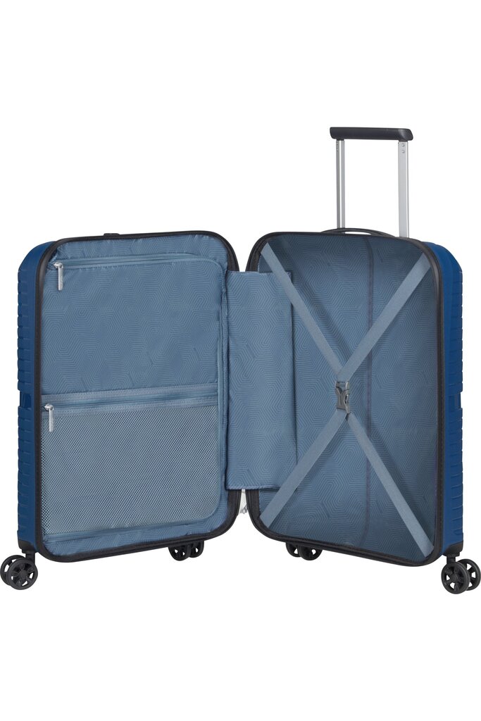 American Tourister käsipagas Airconic Spinner Midnight Navy 55 cm, sinine цена и информация | Kohvrid, reisikotid | kaup24.ee