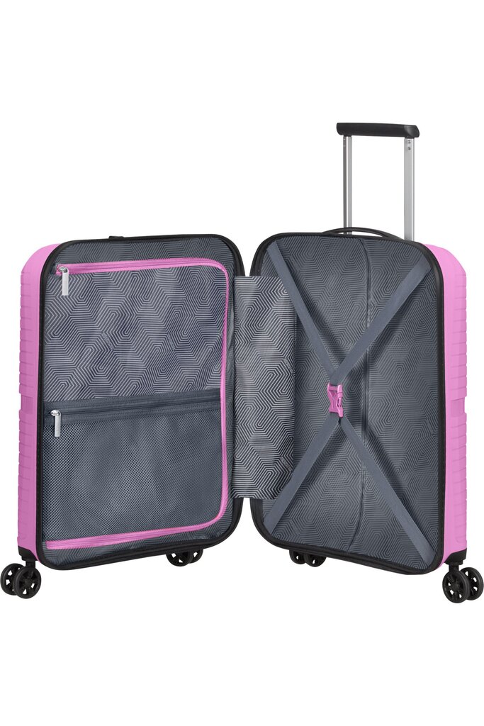 American Tourister käsipagas Airconic Spinner Pink Lemonade 55 cm hind ja info | Kohvrid, reisikotid | kaup24.ee