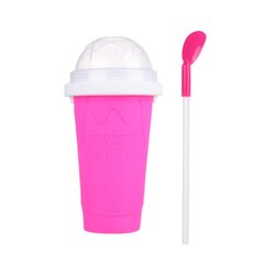 Стакан для приготовления ледяных напитков Slushy Cup Frozen Magic, розовый цена и информация | Стаканы, фужеры, кувшины | kaup24.ee