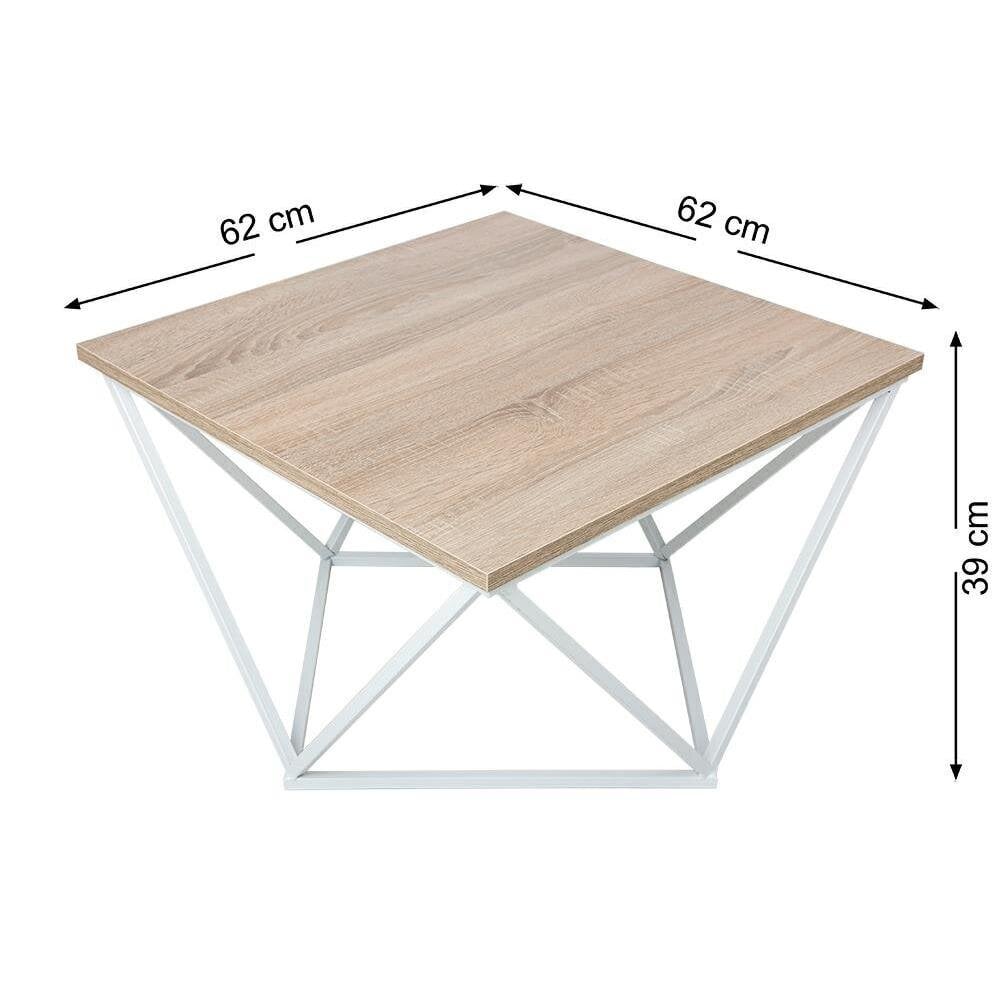 Diivanilaud Curved, beež hind ja info | Diivanilauad | kaup24.ee