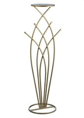 Moodne lillealus, kuldne, 100 cm цена и информация | Подставки для цветов, держатели для вазонов | kaup24.ee
