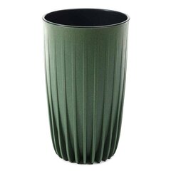 Pott Stripped Eco, roheline, 30x51 cm hind ja info | Dekoratiivsed lillepotid | kaup24.ee