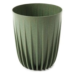 Pott Stripped Eco, roheline, 39x46 cm hind ja info | Dekoratiivsed lillepotid | kaup24.ee