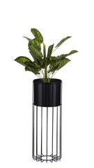Moodne kaanega lillealus Loft, 55 cm цена и информация | Подставки для цветов, держатели для вазонов | kaup24.ee